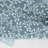 Nappe rectangulaire anti tache 140x200 cm Coton Brindille Gris