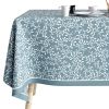 Nappe rectangulaire anti tache 140x250 cm Coton Brindille Gris