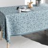 Nappe rectangulaire anti tache 140x300 cm Coton Brindille Gris