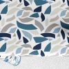 Nappe rectangulaire anti tache 140x200 cm Coton Terraza Ocean