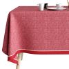 Nappe rectangulaire anti tache 140x200 cm Coton Chambray Tango