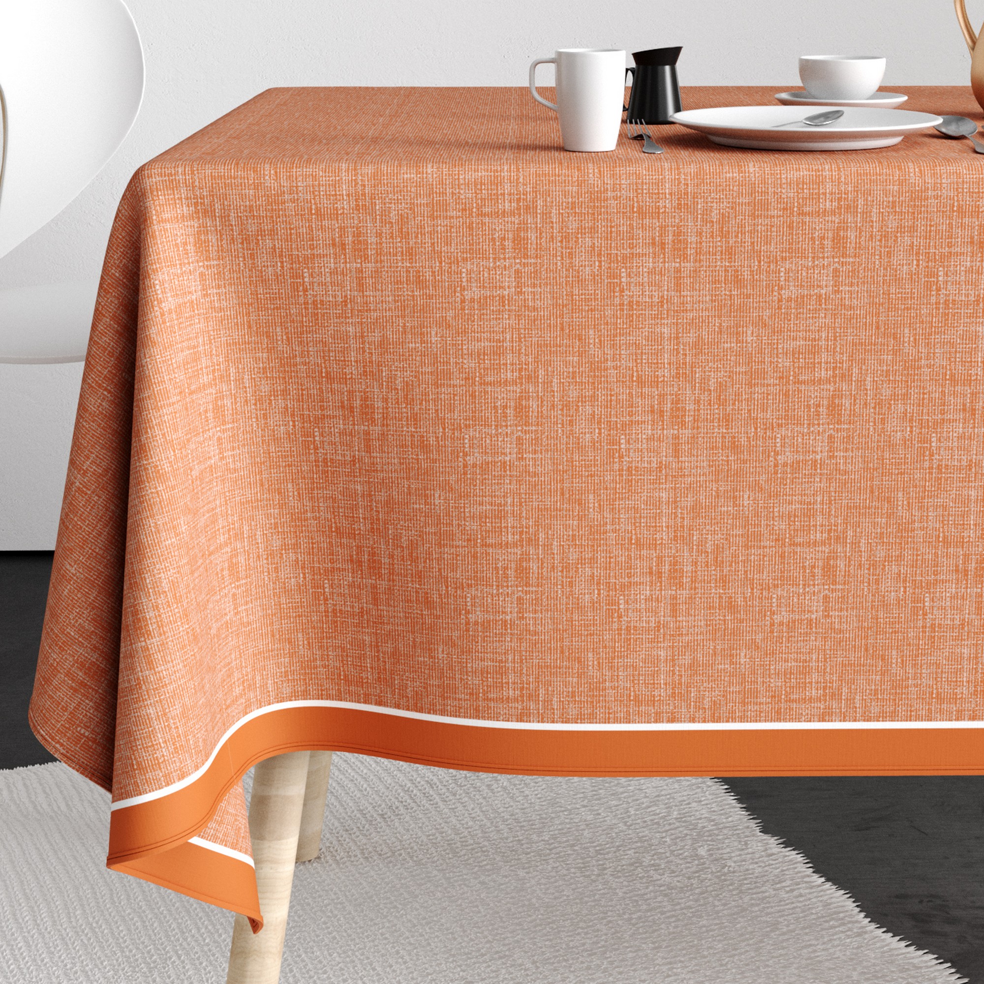 Soleil D'ocre Tischdecke Mit Fleckschutz Eckig 140x300 Cm ALIX Anis (17m