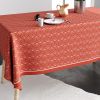 Nappe rectangulaire anti tache 140x200 cm Coton Lotus