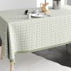 Nappe rectangulaire anti tache 140x200 cm Coton Raza Sauge