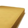 Drap housse 90x190 cm en Gaze de coton Safran