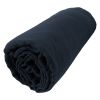 Drap housse 140x190 cm en Gaze de coton Minuit