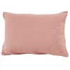 Taie d'oreiller 50x70 cm Gaze de coton Rose