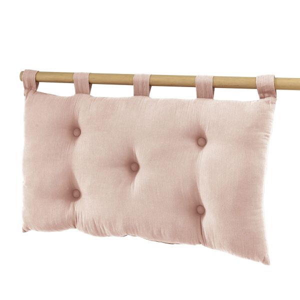 Tête de lit 50x80 cm Gaze de coton Guimauve