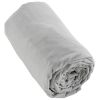 Drap housse 180x200 +30 cm Flanelle de Coton Brume