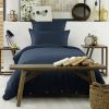 Housse de couette 140x200 Flanelle de Coton Nuit