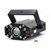 Mini projecteur laser avec détecteur son et strob