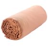 Drap housse 160x200 + 30 cm Satin de Coton Rose