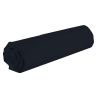 Drap housse 160x200 + 35 cm 100% Coton 57 fils Noir