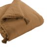 Edredon 150x150 cm Gaze de coton Camel