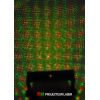 Mini projecteur laser avec détecteur son et strob
