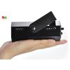 Mini projecteur laser avec détecteur son et strob