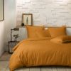 Taie d’oreiller 50x70 cm Percale de Coton Safran