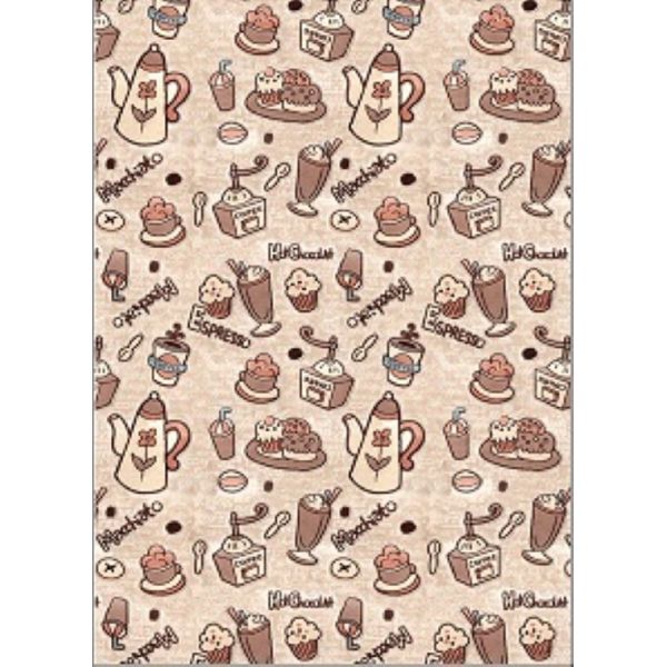 Tapis de cuisine 40x60 cm Polyester Espress