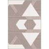 Tapis de salon 80x150 cm Polycoton Zino Beige
