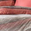 Parure de lit 140x200 cm Polycoton Shade Orange