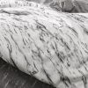 Parure de lit 220x240 cm Polycoton Travertin Gris