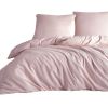 Parure de lit 240x260 cm Polycoton Rose