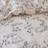 Parure de lit enfant 140x200 cm Coton Wild