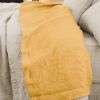 Drap plat 270x300 cm Lin Français Miel
