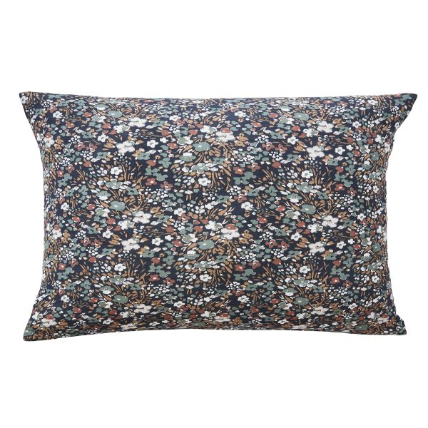 Taie d’oreiller 50x70 cm Gaze de Coton Nora minuit