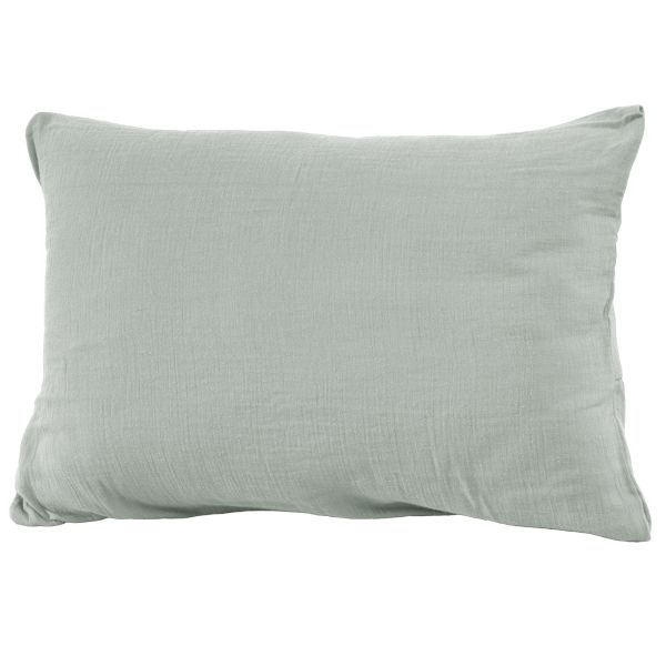 Taie d’oreiller 50x70 cm Gaze de Coton Eucalyptus