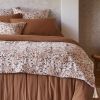 Bout de lit 90x200 cm Gaze de Coton Nora Naturel