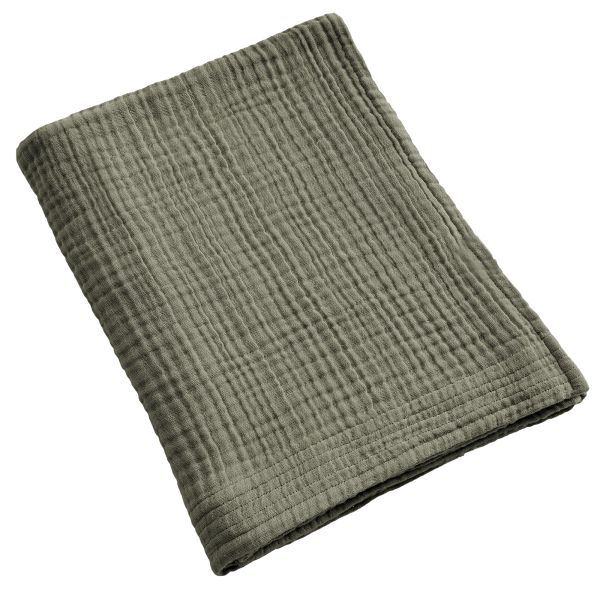 Serviette de bain 90x150 cm Gaze de Coton Romarin