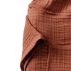 Poncho de bain enfant 2/5 ans Gaze de Coton Terracotta