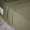 Drap plat 240x300 cm Flanelle de Coton Romarin