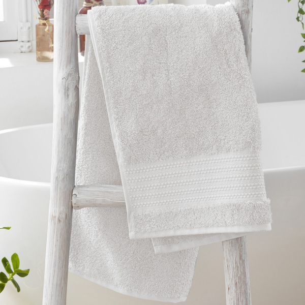 Serviette de toilette 50x90 cm Coton Chantilly