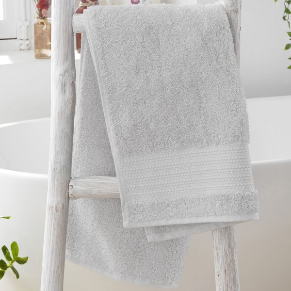 Serviette de toilette 50x90 cm Coton Nuage