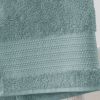 Serviette de toilette 50x90 cm Coton Bleu Glacier