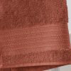 Serviette de toilette 50x90 cm Coton Terracotta