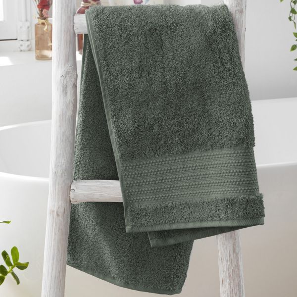 Serviette de toilette 50x90 cm Coton Romarin