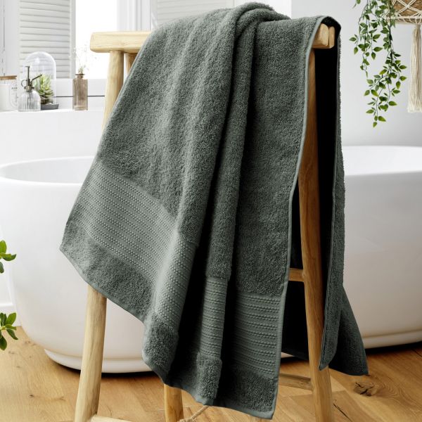 Serviette de bain 90x150 cm Coton Romarin