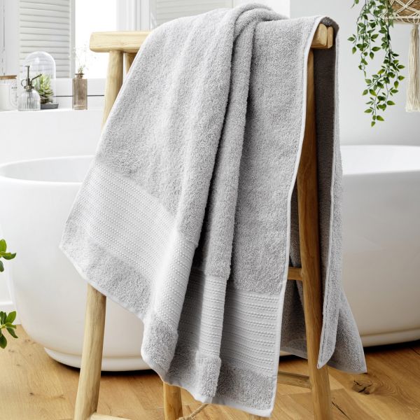 Serviette de bain 90x150 cm Coton Nuage
