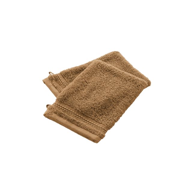 Lot de 2 gants 15x21 cm Coton Camel