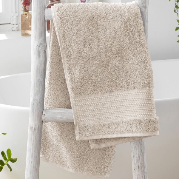 Serviette de toilette 50x90 cm Coton Pampa