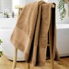 Serviette de bain 90x150 cm Coton Camel