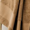 Serviette de bain 90x150 cm Coton Camel