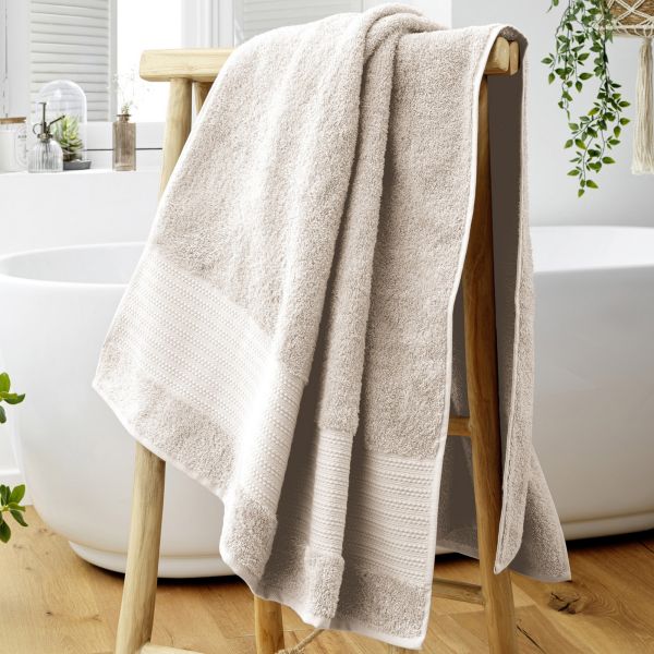 Serviette de bain 90x150 cm Coton Pampa