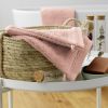Lot de 2 gants 15x21 cm Coton Rose Poudré