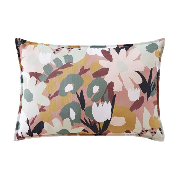 Housse de coussin extérieur 40x60 cm Polyester Loana
