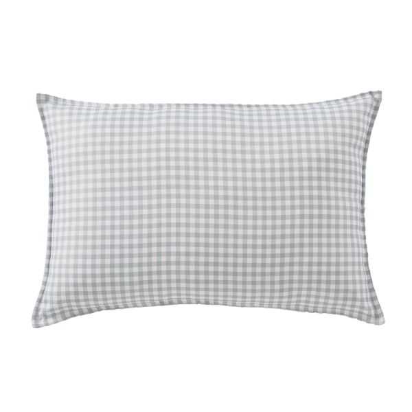 Housse de coussin extérieur 40x60 cm Polyester Quadri Eucalyptus