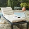 Housse de bain de soleil 70x190 cm Polypropylène Sable